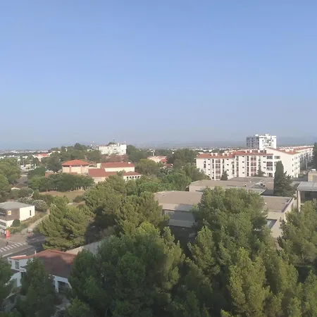 Appartamento T2 30m2 Au Calme, Vue Montagnes, Apercu Mer Perpignano