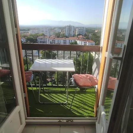 T2 30m2 Au Calme, Vue Montagnes, Apercu Mer Appartamento Perpignano