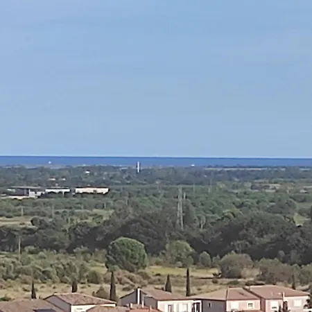 T2 30m2 Au Calme, Vue Montagnes, Apercu Mer Perpignano